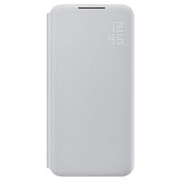 Samsung Galaxy S22+ 5G Smart LED View Cover EF-NS906PJEGEE (Geopende verpakking - Bevredigend) - Lichtgrijs - thumbnail