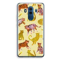 Cute Tigers and Leopards: Huawei Mate 10 Pro Transparant Hoesje - thumbnail