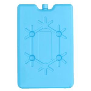 Koelelement plat - blauw - 200 ml - 11 x 16 cm - koeltas/koelbox element