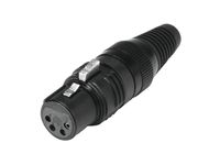 HICON XLR socket 4pin HI-X4CF-G