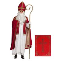 Compleet Sinterklaas kostuum inclusief boek - thumbnail