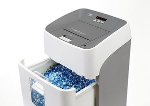 Dahle ShredMATIC 35314 Papierversnipperaar 300 vellen Cross cut P-4 40 l Ook geschikt voor CDs, Creditcards, Nietjes, Paperclips, DVDs