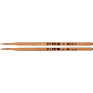 Vic Firth 5BTN Terra drumstokken hickory met nylon tip