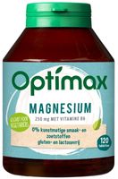 Optimax Magnesium citraat 250 mg + vit B6 (120 tab) - thumbnail