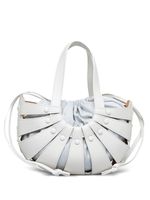 Bottega Veneta Pre-Owned sac à bandoulière The Shell - Blanc