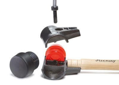 Wiha 26657 Kunststof hamer Middelhard, Middelzacht 300 g 290 mm 1 stuk(s)