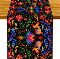 13*72 Table Cloth Mexican Art Table Tarps Party Decorations