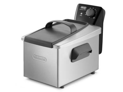 DeLonghi F32410CZ Enkel Zwart, Roestvrijstaal Vrijstaand 3200 W DeLonghi F32410CZ Enkel Zwart, Roestvrijstaal Vrijstaand 3200 W