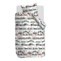 Beddinghouse Kids City View dekbedovertrek - Katoen - Ledikant (100x135 cm + 1 sloop) - Multi