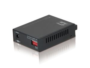 LevelOne FVT-2401 netwerk media converter 100 Mbit/s 1310 nm Single-mode Zwart