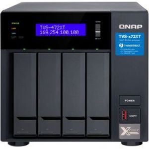 QNAP TVS-472XT NAS Tower Ethernet LAN i3-8100T