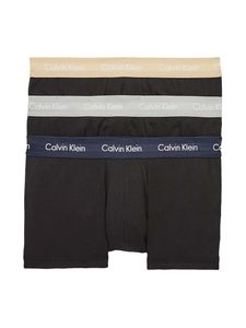 Calvin Klein - 3p Low Rise Trunk - Cotton Stretch -