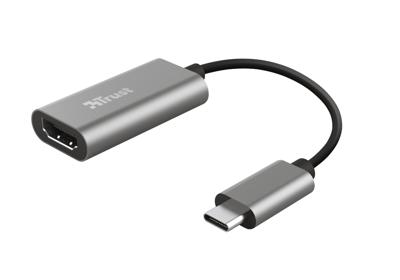 Trust DALYX USB-C HDMI ADAPTER USB Hub Grijs Trust DALYX USB-C HDMI ADAPTER USB Hub Grijs