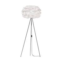 Umage Eos Medium vloerlamp white - met tripod zwart - Ø 45 cm