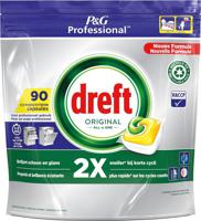 Vaatwastablet dreft professional lemon 90 stuks - thumbnail