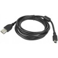 Gembird 1.8m USB 2.0 A/mini-USB USB-kabel 1,8 m USB A Mini-USB B Zwart - thumbnail