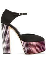 Giuseppe Zanotti sandales Bebe Strass à ornements strassés - Noir