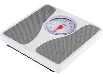 Korona Louis Analoge personenweegschaal Weegbereik (max.): 130 kg Wit, Grijs
