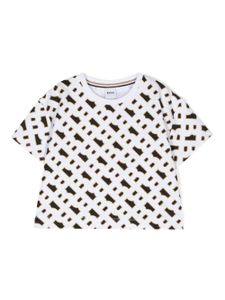 BOSS Kidswear t-shirt imprimé à manches courtes - Blanc