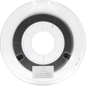 Renkforce RF-4738606 Filament PLA kunststof 1.75 mm 500 g Zwart (mat) 1 stuk(s)