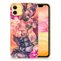 Apple iPhone 11 TPU Case Bosje Bloemen