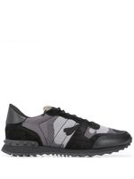 Valentino Garavani baskets Rockrunner à motif camouflage - Noir - thumbnail