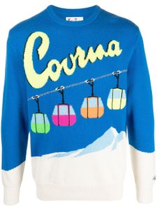 MC2 Saint Barth Courma Ski intarsia-knit jumper - Bleu