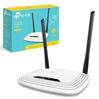 TP-Link N300 Wifi-router, 5 100Mbps-poorten, 2 antennes, draadloos aan / uit, aan / uit, WPS (TL-WR841N)