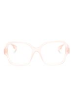 Burberry Eyewear lunettes de vue à monture oversize - Rose - thumbnail