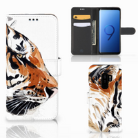 Hoesje Samsung Galaxy S9 Plus Watercolor Tiger - thumbnail