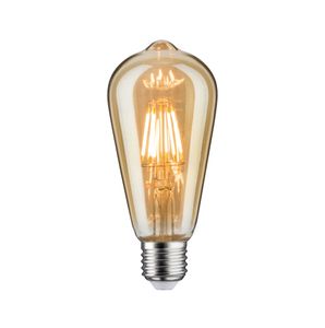 Paulmann 28523 LED-lamp E27 Speciale vorm 6 W = 42 W Goud (Ø x h) 64 mm x 145 mm 1 stuk(s)