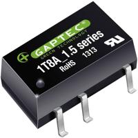 Gaptec 10070416 DC/DC-converter, SMD 12 V/DC 5 V/DC 200 mA 1 W Aantal uitgangen: 1 x Inhoud 1 stuk(s) - thumbnail