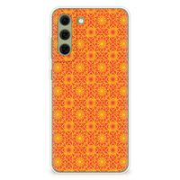 Samsung Galaxy S21FE TPU bumper Batik Oranje