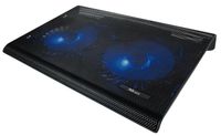 Trust 20104 notebook cooling pad 43,9 cm (17.3") Zwart