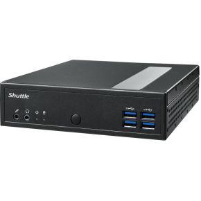 Shuttle XPC slim Barebone DL30N, Intel N100, 1x DDR5, 2x LAN (2x 2.5Gbit), 2xCOM,1xHDMI,1xDP, 1x VGA, ventilatorloos , 24/7 permanent gebruik