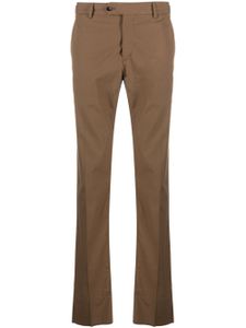 PT Torino pantalon chino à coupe droite - Marron