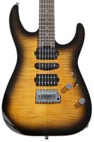 Charvel MJ DK24 Dinky HSH 2PT W Mahogany Antique Burst - ST-Style elektrische gitaar