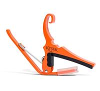Kyser Quick-Change Acoustic Capo Orange Blaze