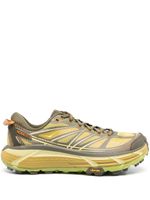 HOKA baskets Mafate Speed 2 en cuir - Vert