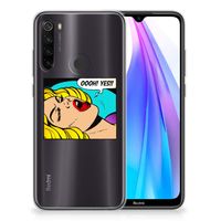 Xiaomi Redmi Note 8T Silicone Back Cover Popart Oh Yes