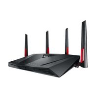 ASUS RT-AC88U draadloze router Gigabit Ethernet Dual-band (2.4 GHz / 5 GHz) Zwart - thumbnail