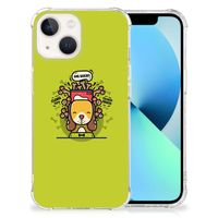 iPhone 13 Stevig Bumper Hoesje Doggy Biscuit