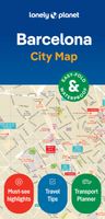 Stadsplattegrond City map Barcelona | Lonely Planet - thumbnail