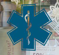 Muursticker Logo Apotheek