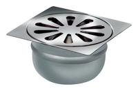 Van den Berg rvs vloerput 100x100 ou