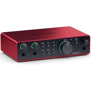 Focusrite Scarlett 2i2 4th Gen USB audio interface