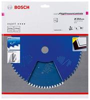 Bosch Professional Cirkelzaagblad Expert for High-Pressure Laminate (hogedruklaminaat, 254 x 30 x 2,8 mm, accessoire cirkelzaag)