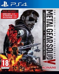 Konami Metal Gear Solid V : The Definitive Experience Standaard Duits, Spaans, Frans, Italiaans, Japans, Portugees, Russisch PlayStation 4