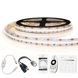 5 meter - 2100 leds complete led strip set helder wit pro