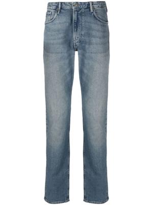 Emporio Armani Straight jeans - Blauw